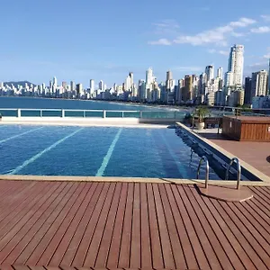  Apartamento Flat Predio Frente Mar